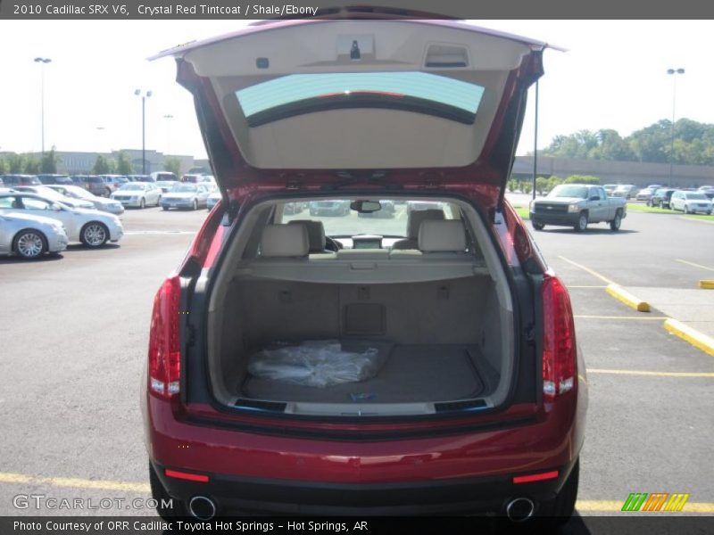 Crystal Red Tintcoat / Shale/Ebony 2010 Cadillac SRX V6