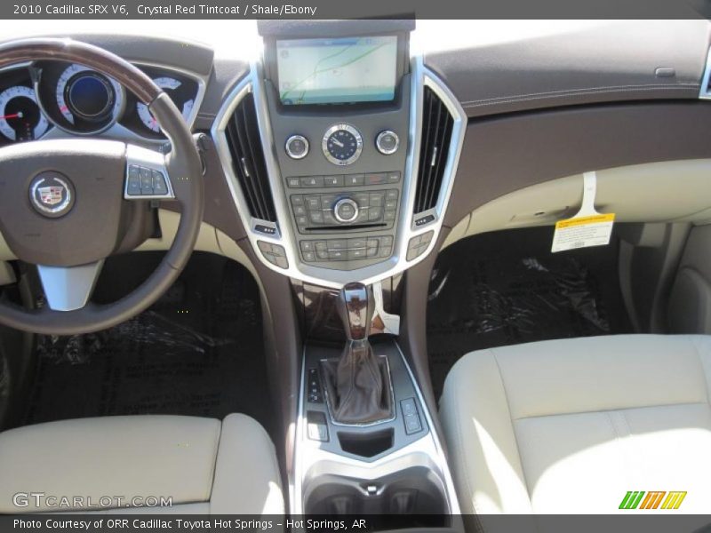 Crystal Red Tintcoat / Shale/Ebony 2010 Cadillac SRX V6