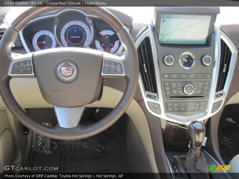 Crystal Red Tintcoat / Shale/Ebony 2010 Cadillac SRX V6
