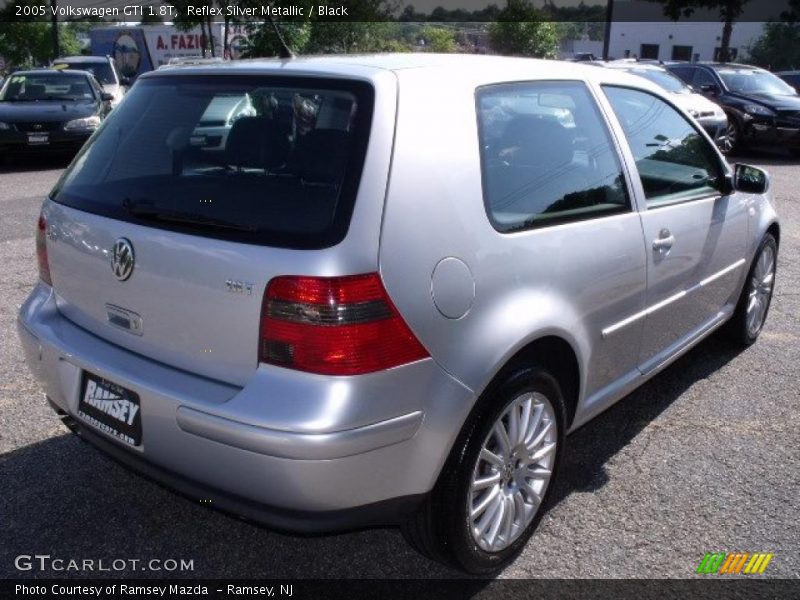 Reflex Silver Metallic / Black 2005 Volkswagen GTI 1.8T