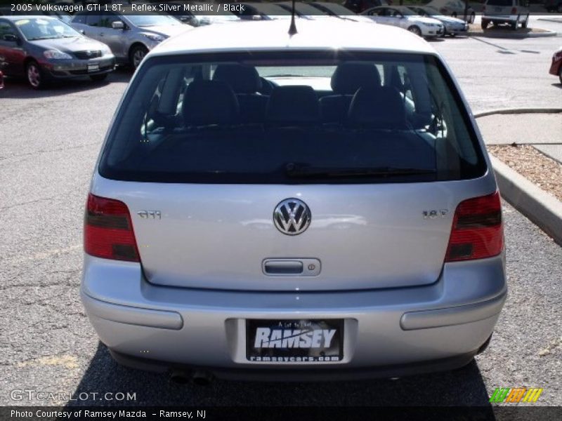 Reflex Silver Metallic / Black 2005 Volkswagen GTI 1.8T