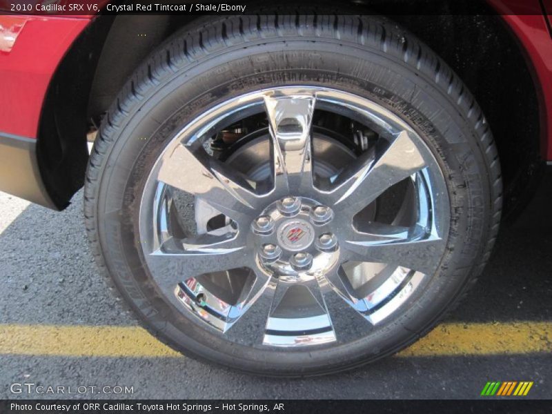 Crystal Red Tintcoat / Shale/Ebony 2010 Cadillac SRX V6