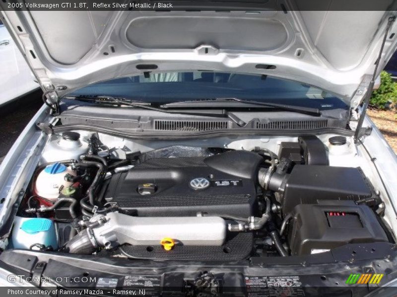 Reflex Silver Metallic / Black 2005 Volkswagen GTI 1.8T