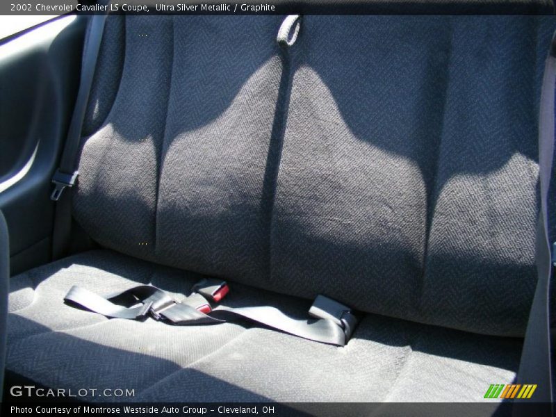 Ultra Silver Metallic / Graphite 2002 Chevrolet Cavalier LS Coupe