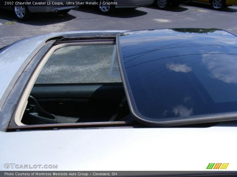 Ultra Silver Metallic / Graphite 2002 Chevrolet Cavalier LS Coupe