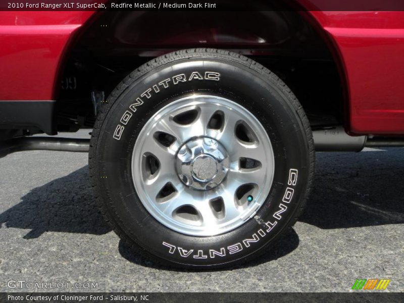 Redfire Metallic / Medium Dark Flint 2010 Ford Ranger XLT SuperCab