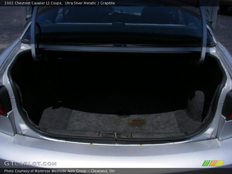 Ultra Silver Metallic / Graphite 2002 Chevrolet Cavalier LS Coupe