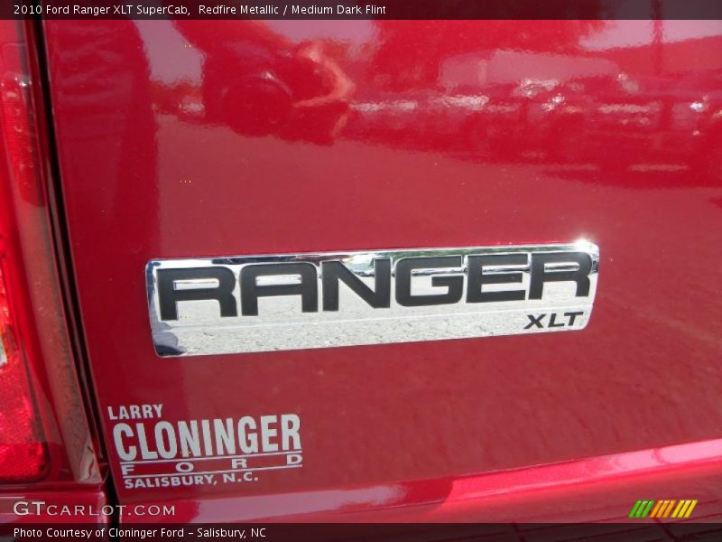 Redfire Metallic / Medium Dark Flint 2010 Ford Ranger XLT SuperCab