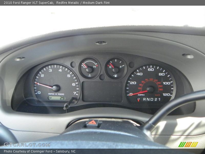 Redfire Metallic / Medium Dark Flint 2010 Ford Ranger XLT SuperCab