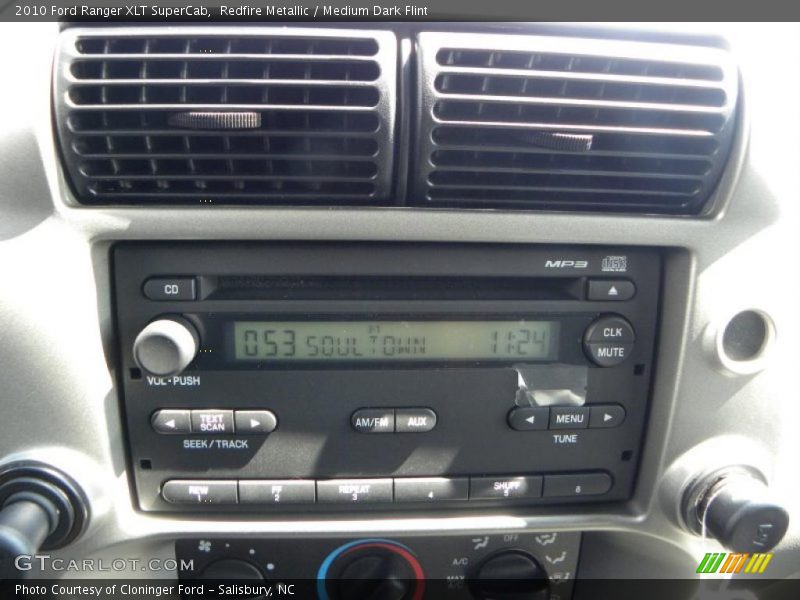 Redfire Metallic / Medium Dark Flint 2010 Ford Ranger XLT SuperCab