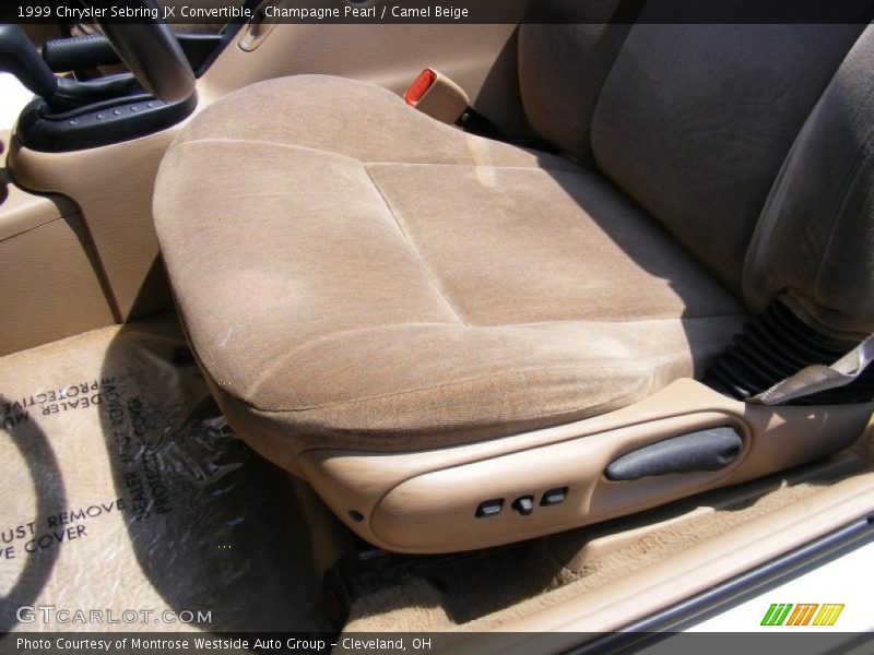 Champagne Pearl / Camel Beige 1999 Chrysler Sebring JX Convertible