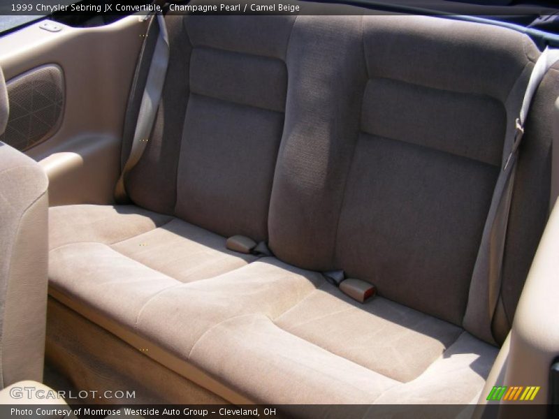 Champagne Pearl / Camel Beige 1999 Chrysler Sebring JX Convertible