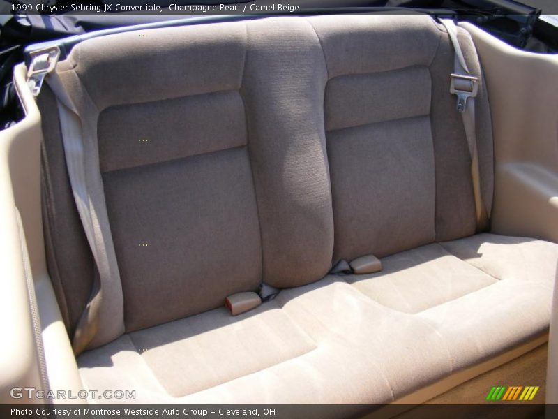 Champagne Pearl / Camel Beige 1999 Chrysler Sebring JX Convertible