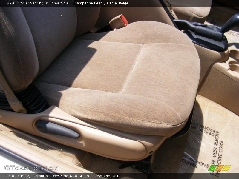 Champagne Pearl / Camel Beige 1999 Chrysler Sebring JX Convertible
