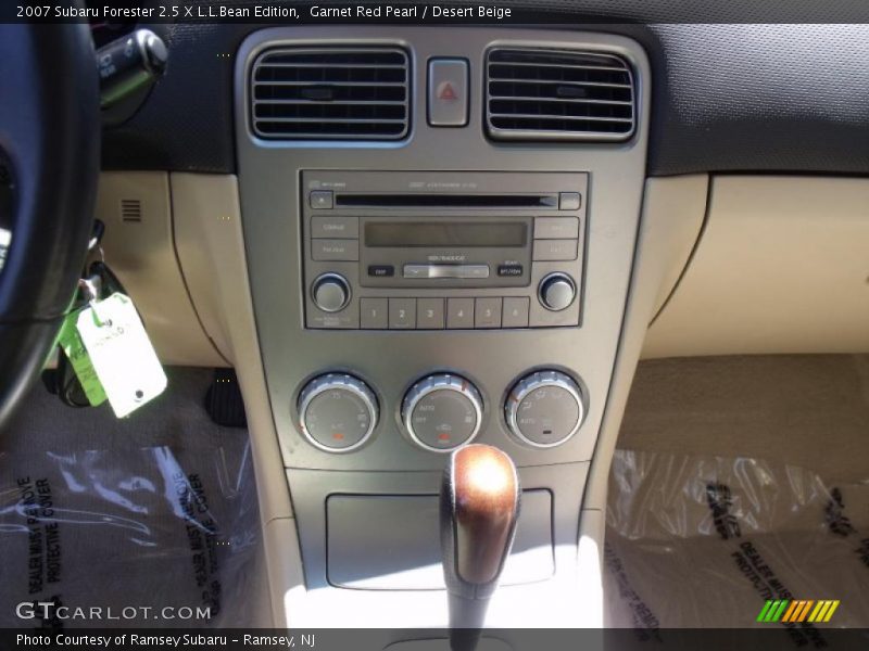 Garnet Red Pearl / Desert Beige 2007 Subaru Forester 2.5 X L.L.Bean Edition
