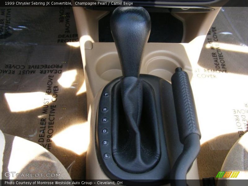 Champagne Pearl / Camel Beige 1999 Chrysler Sebring JX Convertible