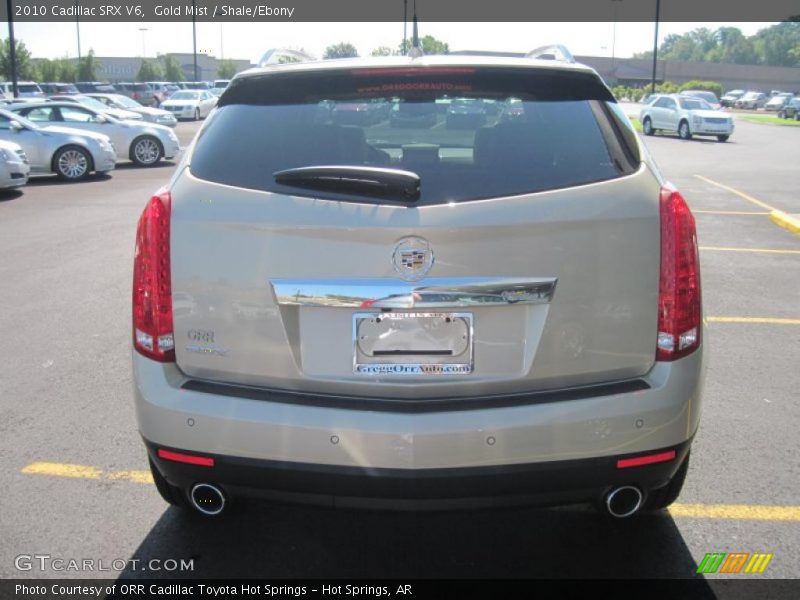 Gold Mist / Shale/Ebony 2010 Cadillac SRX V6