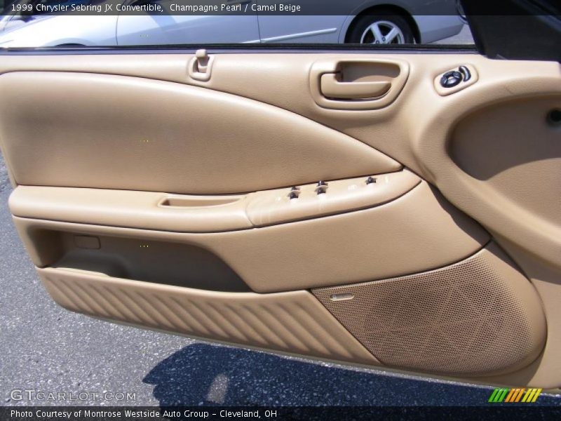 Champagne Pearl / Camel Beige 1999 Chrysler Sebring JX Convertible
