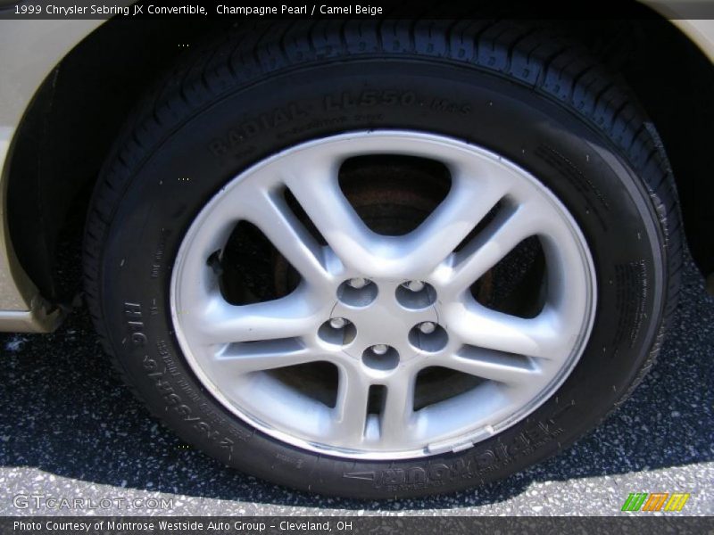 Champagne Pearl / Camel Beige 1999 Chrysler Sebring JX Convertible