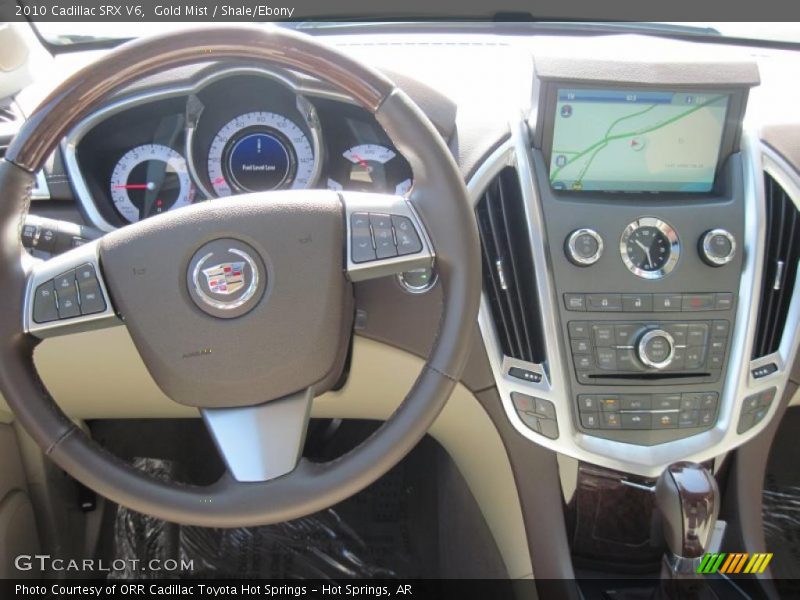 Gold Mist / Shale/Ebony 2010 Cadillac SRX V6