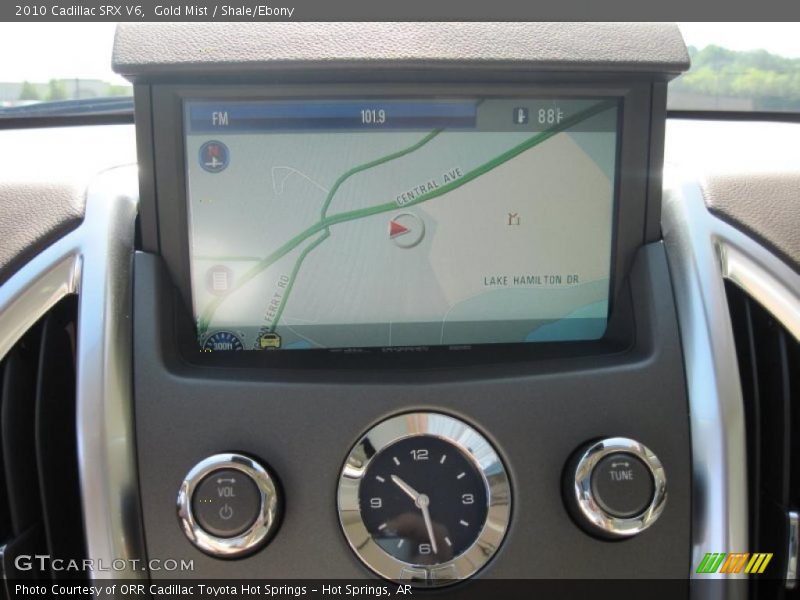 Gold Mist / Shale/Ebony 2010 Cadillac SRX V6