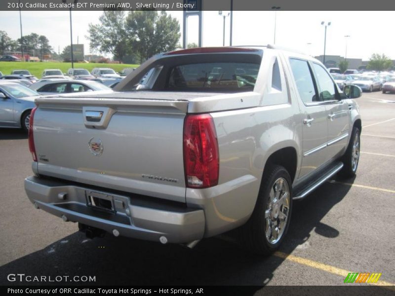 Silver Lining / Ebony 2010 Cadillac Escalade EXT Premium AWD