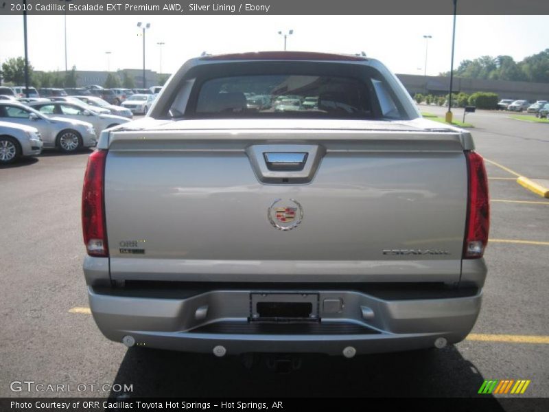 Silver Lining / Ebony 2010 Cadillac Escalade EXT Premium AWD