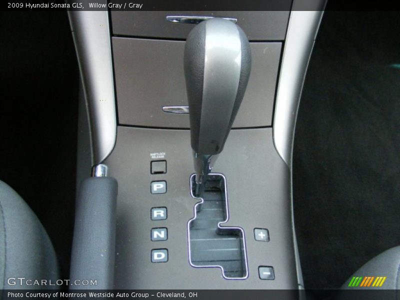 Willow Gray / Gray 2009 Hyundai Sonata GLS