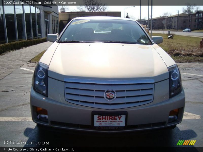 Gold Mist / Cashmere 2007 Cadillac CTS Sedan