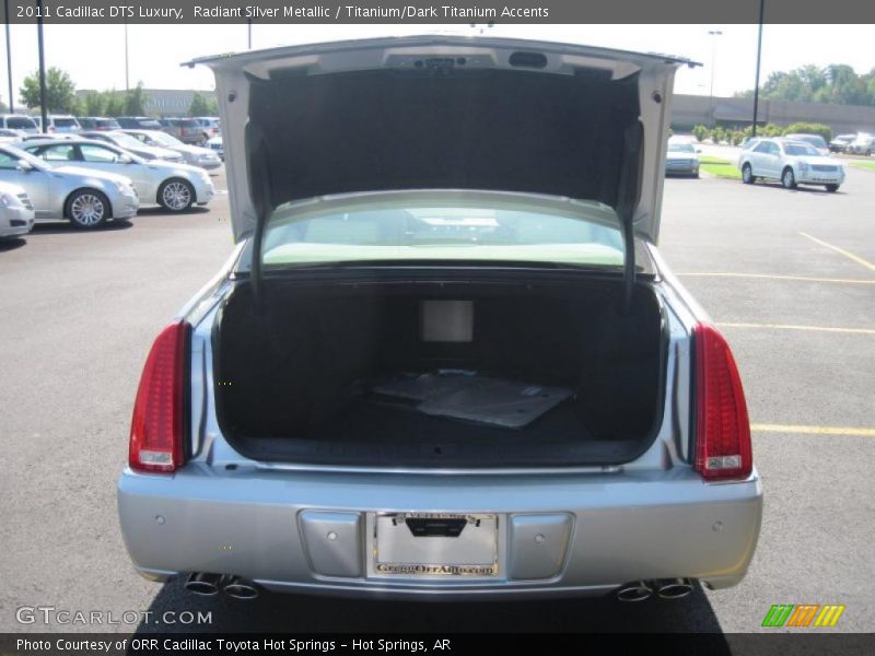 Radiant Silver Metallic / Titanium/Dark Titanium Accents 2011 Cadillac DTS Luxury