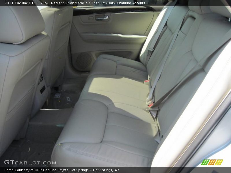 Radiant Silver Metallic / Titanium/Dark Titanium Accents 2011 Cadillac DTS Luxury