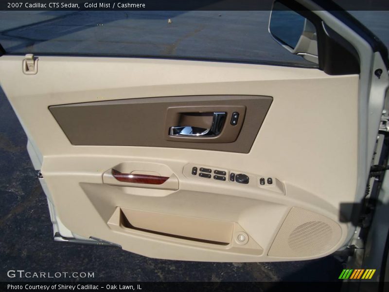 Gold Mist / Cashmere 2007 Cadillac CTS Sedan