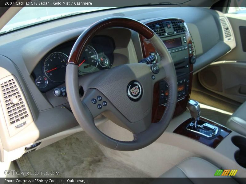 Gold Mist / Cashmere 2007 Cadillac CTS Sedan
