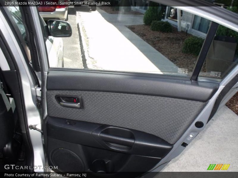 Sunlight Silver Metallic / Black 2006 Mazda MAZDA3 i Sedan