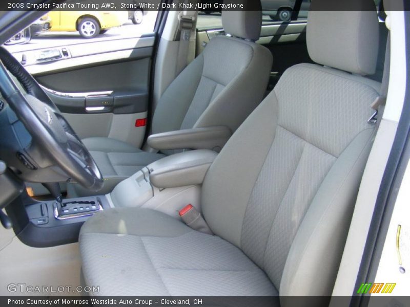 Stone White / Dark Khaki/Light Graystone 2008 Chrysler Pacifica Touring AWD