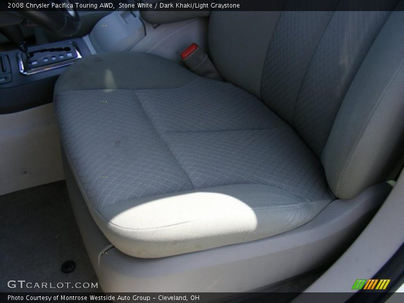 Stone White / Dark Khaki/Light Graystone 2008 Chrysler Pacifica Touring AWD