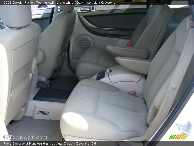 Stone White / Dark Khaki/Light Graystone 2008 Chrysler Pacifica Touring AWD