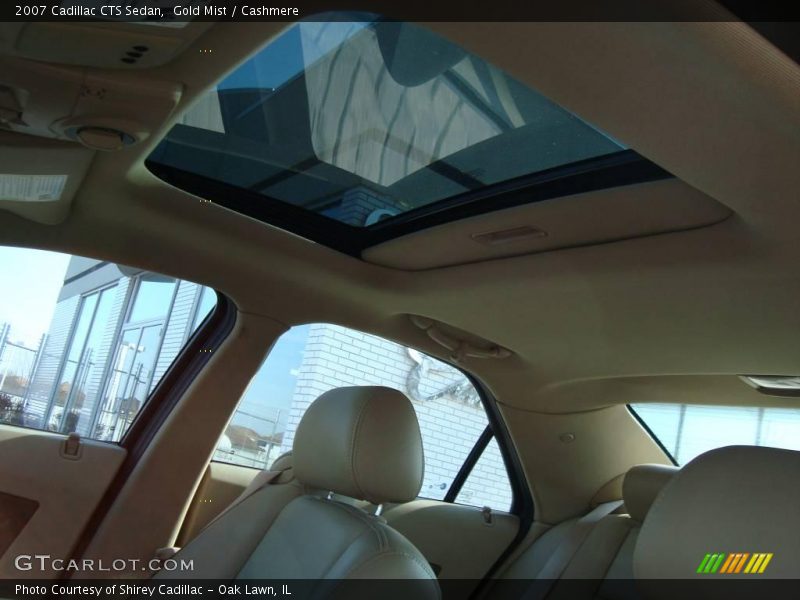 Gold Mist / Cashmere 2007 Cadillac CTS Sedan