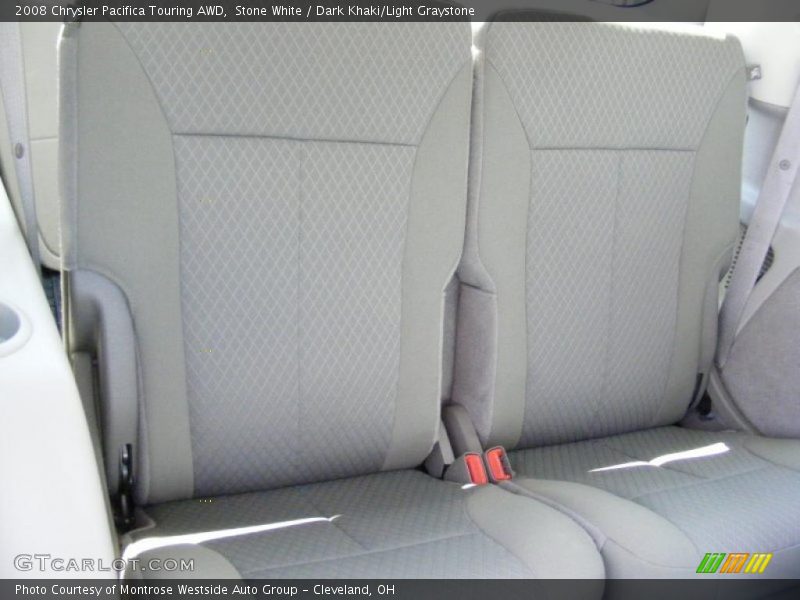 Stone White / Dark Khaki/Light Graystone 2008 Chrysler Pacifica Touring AWD