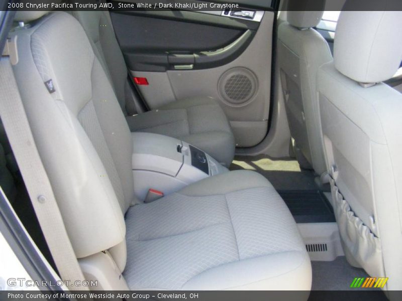 Stone White / Dark Khaki/Light Graystone 2008 Chrysler Pacifica Touring AWD