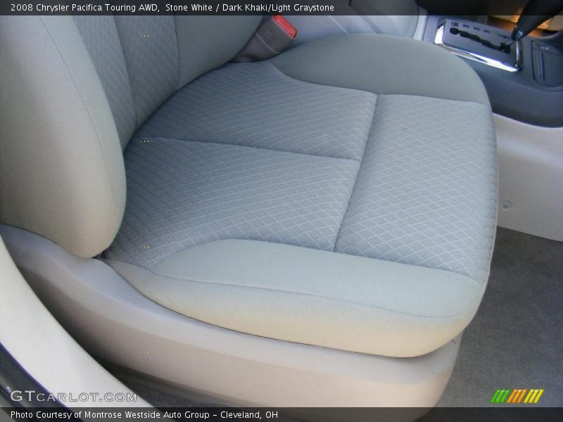 Stone White / Dark Khaki/Light Graystone 2008 Chrysler Pacifica Touring AWD
