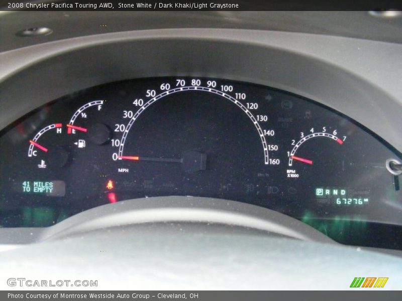 Stone White / Dark Khaki/Light Graystone 2008 Chrysler Pacifica Touring AWD
