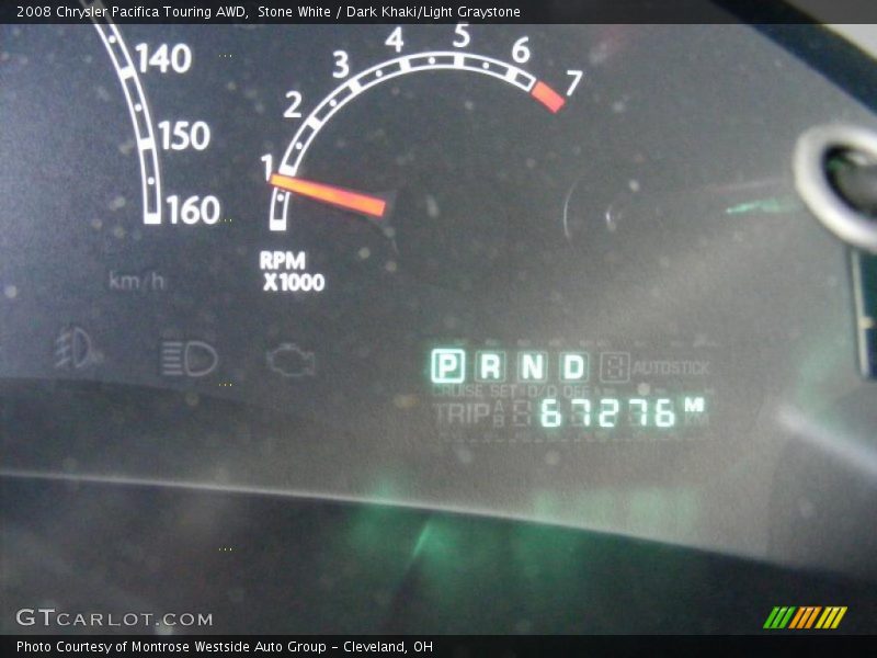 Stone White / Dark Khaki/Light Graystone 2008 Chrysler Pacifica Touring AWD