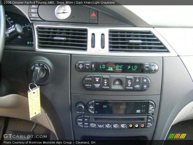 Stone White / Dark Khaki/Light Graystone 2008 Chrysler Pacifica Touring AWD