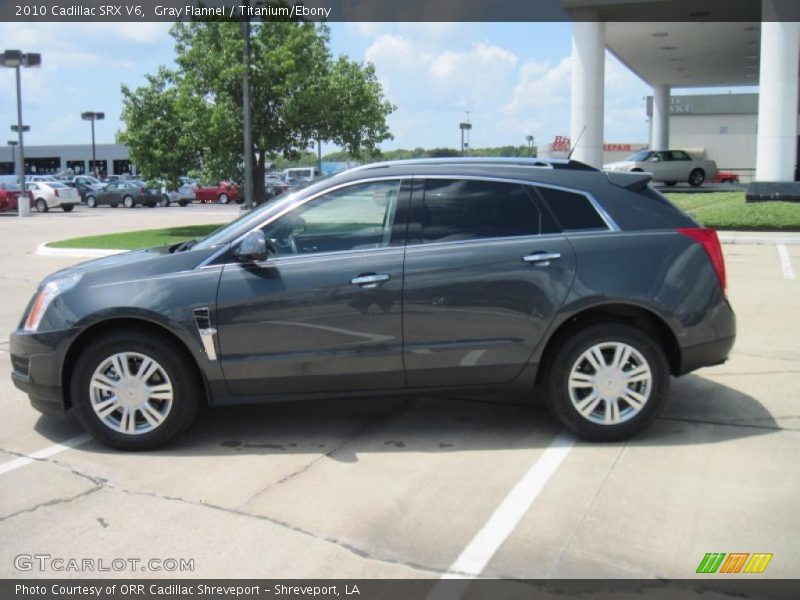 Gray Flannel / Titanium/Ebony 2010 Cadillac SRX V6