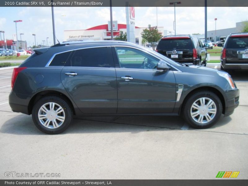 Gray Flannel / Titanium/Ebony 2010 Cadillac SRX V6
