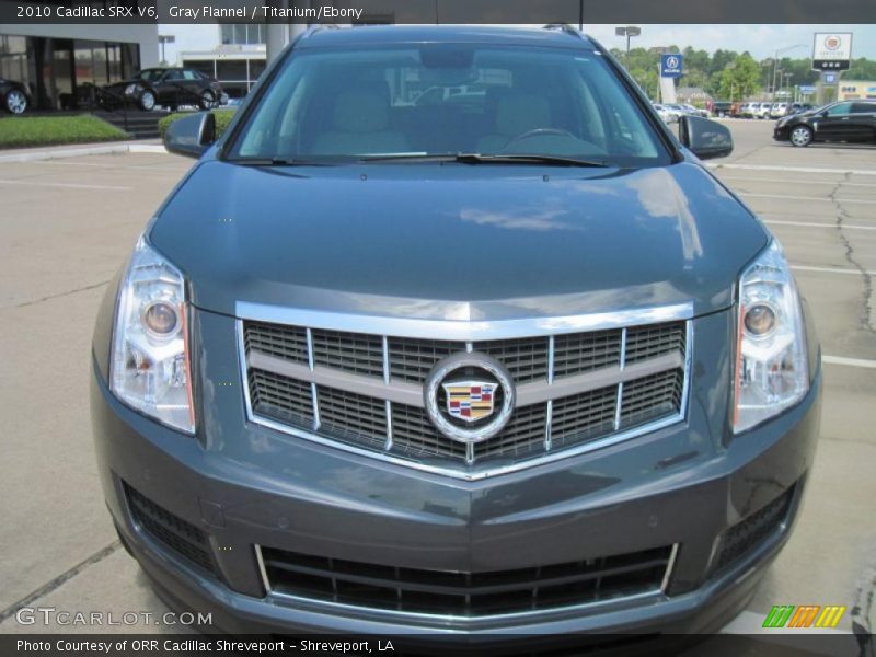 Gray Flannel / Titanium/Ebony 2010 Cadillac SRX V6