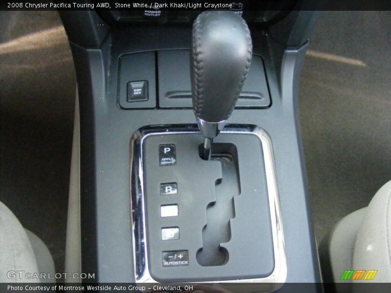 Stone White / Dark Khaki/Light Graystone 2008 Chrysler Pacifica Touring AWD