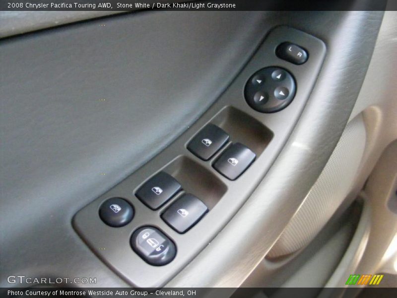 Stone White / Dark Khaki/Light Graystone 2008 Chrysler Pacifica Touring AWD