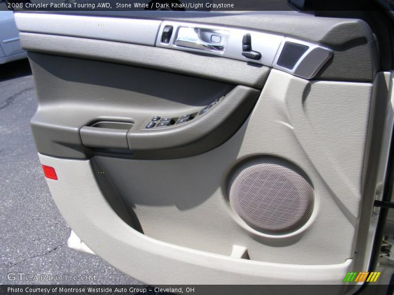 Stone White / Dark Khaki/Light Graystone 2008 Chrysler Pacifica Touring AWD